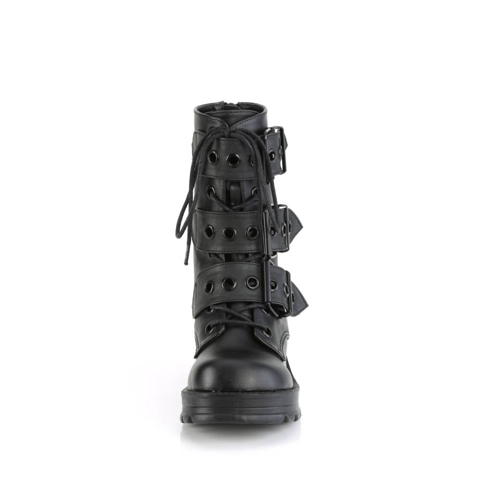 DemoniaCult - BRATTY118 Bottines - Noir